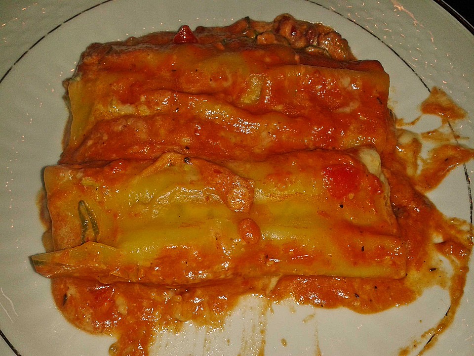 Cannelloni mit 4 Käse-Tomaten-Füllung von Diotima82 | Chefkoch.de