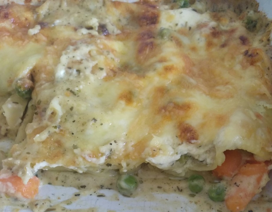 Gemüselasagne mit Erbsen und Möhren von sabridenn | Chefkoch.de