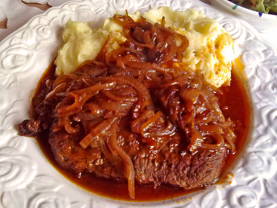 Zwiebelrostbraten vom Roastbeef von Cyberlady | Chefkoch.de