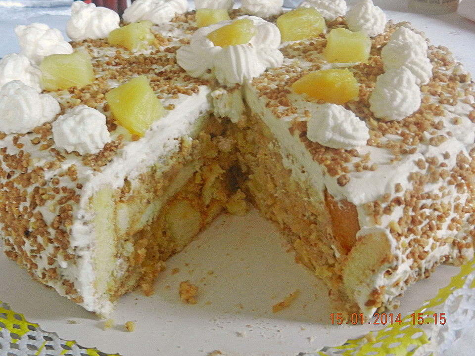 Ananas-Mandel-Torte von evisperling1 | Chefkoch.de