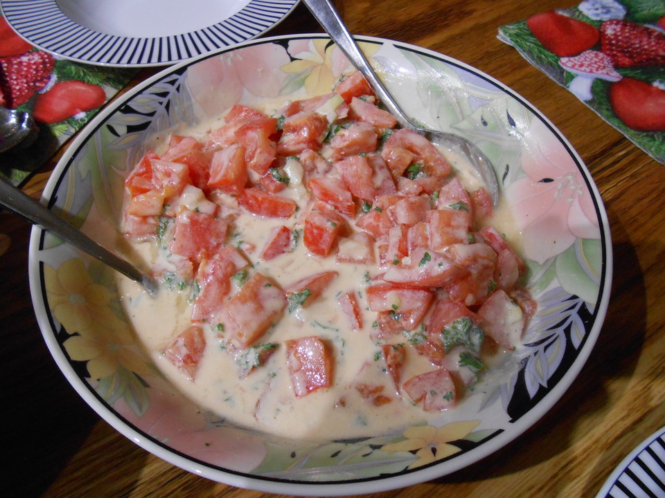 Einfacher Tomatensalat von Audrick | Chefkoch.de