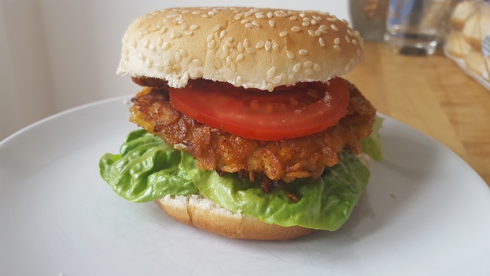 "Crispy Chicken" Burger von Svenster Chefkoch.de