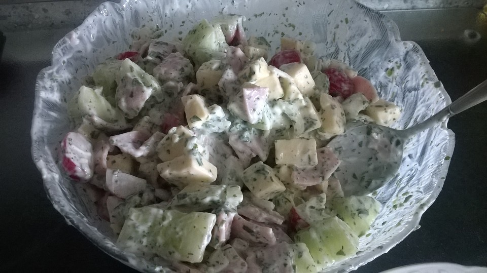 Wurst-Käse Salat von miaka-li | Chefkoch.de