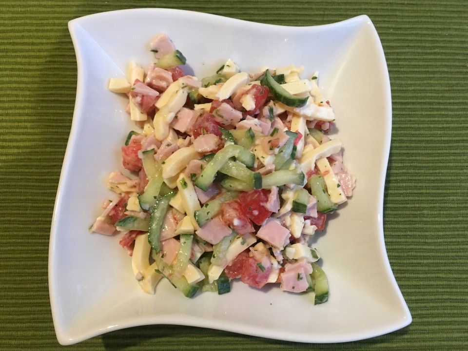 Wurst-Käse Salat von miaka-li | Chefkoch.de