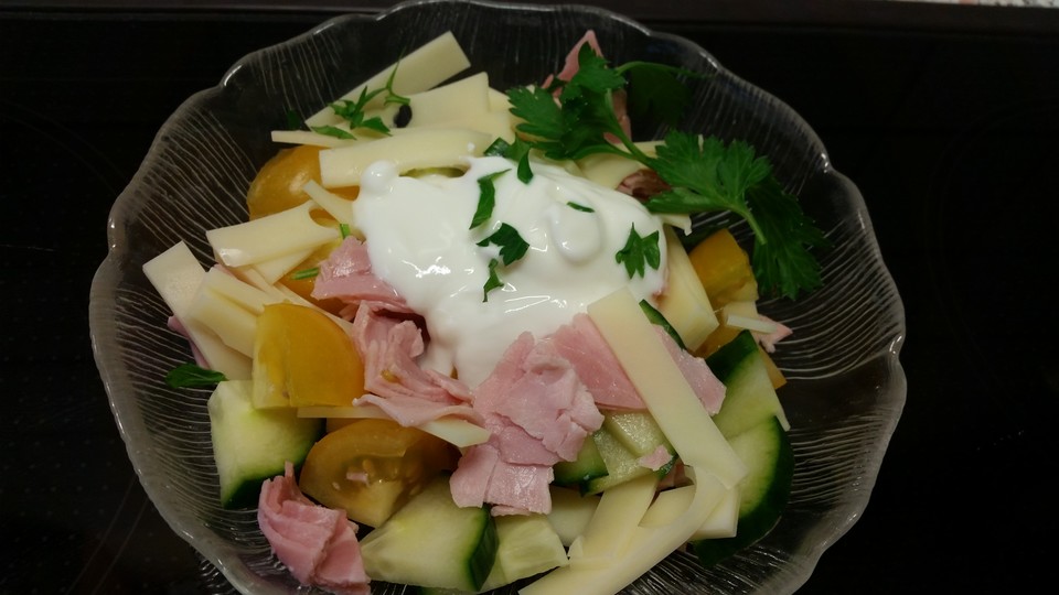 Wurst-Käse Salat von miaka-li | Chefkoch.de