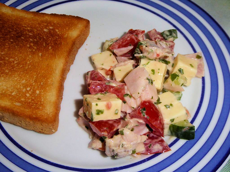 Wurst-Käse Salat von miaka-li | Chefkoch.de