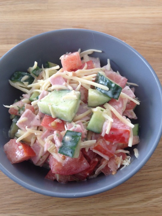 Wurst-Käse Salat von miaka-li | Chefkoch.de
