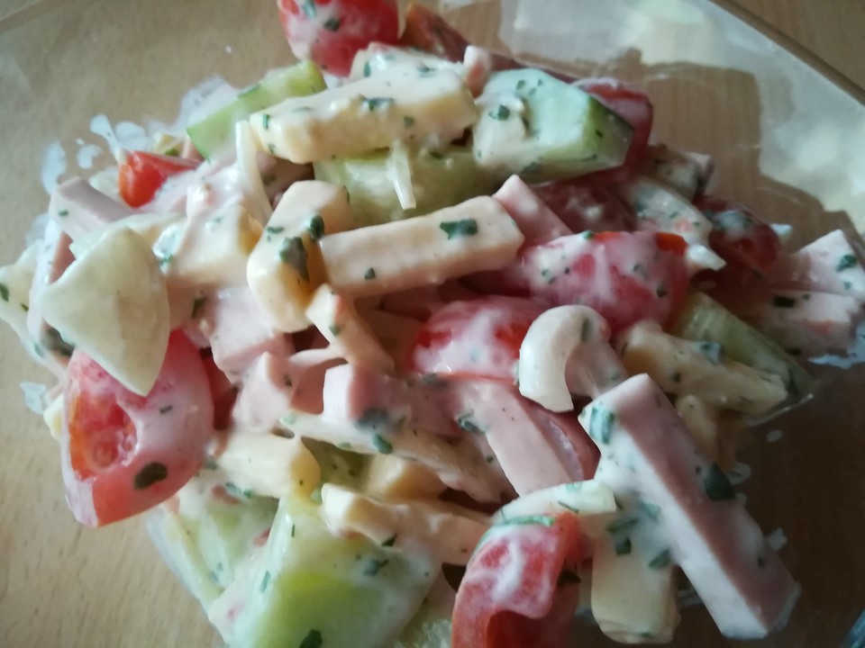 Wurst-Käse Salat von miaka-li | Chefkoch.de