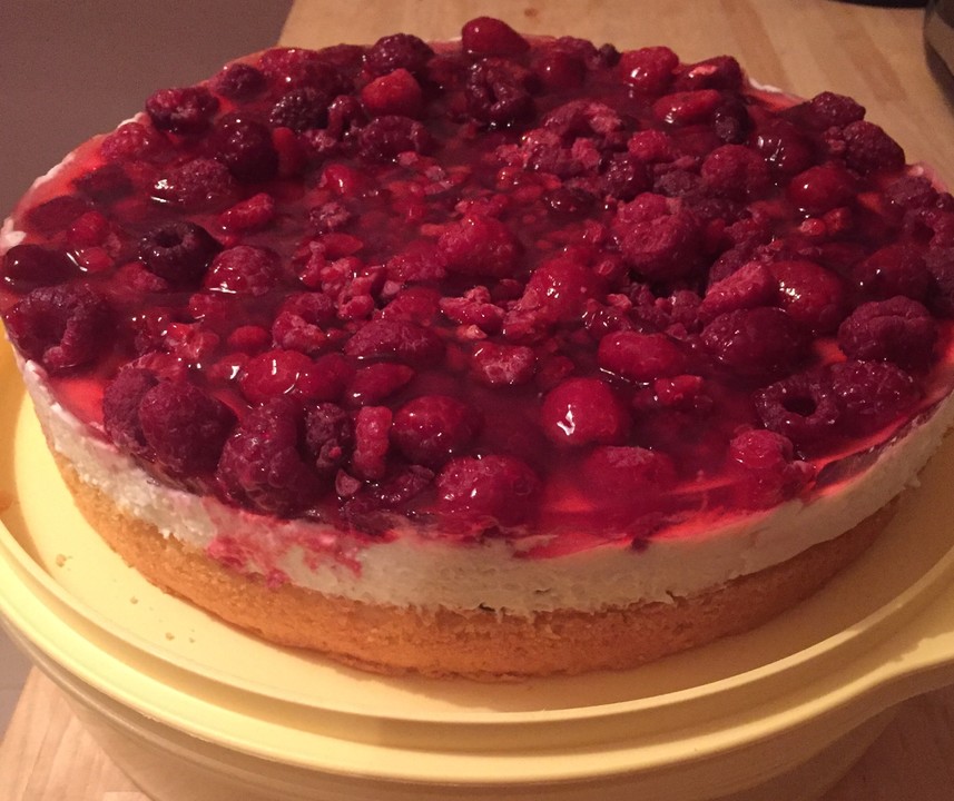 Schnelle Himbeer-Joghurt-Torte von TheSunny | Chefkoch.de