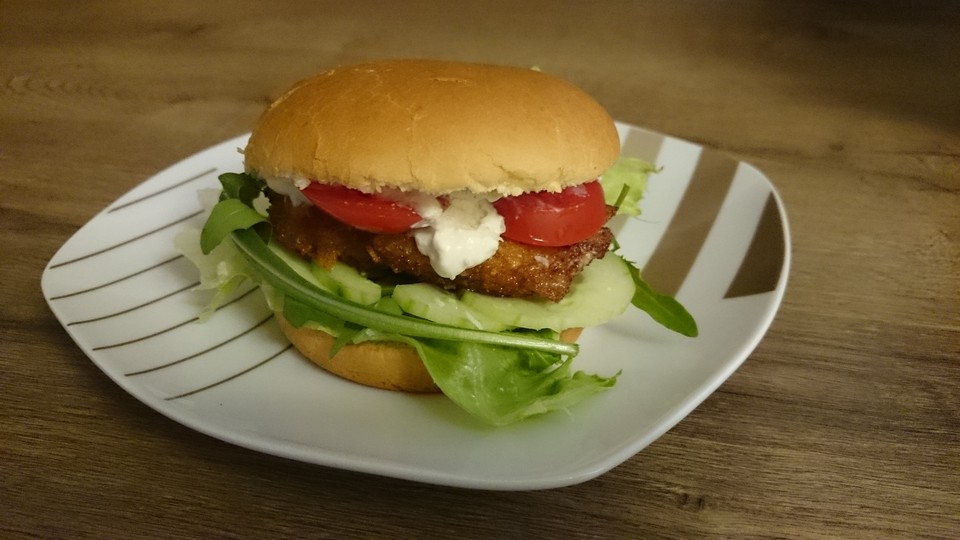 Crispy Chickenburger von Chiquita02 | Chefkoch.de