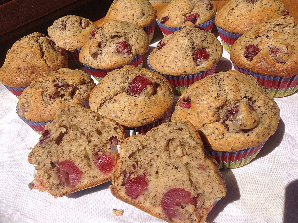 Fantastisch saftige Kirschmuffins von Issing | Chefkoch.de
