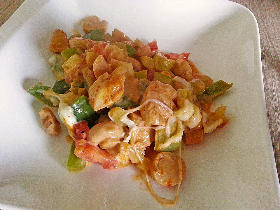 Überbackenes Hähnchen-Gemüse-Curry von Jbow | Chefkoch.de