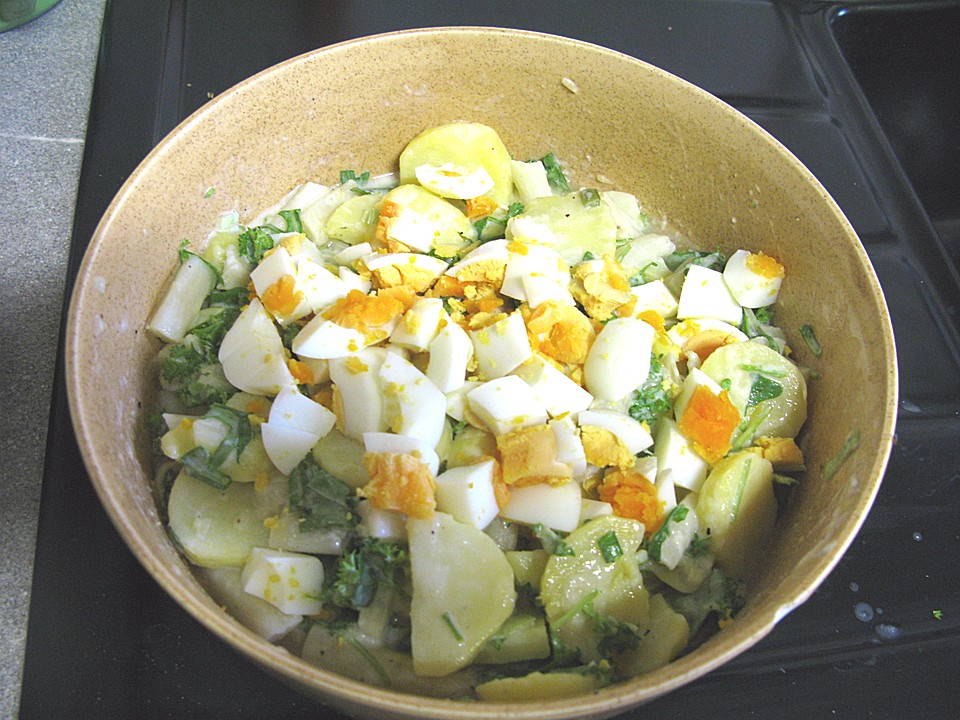 Kartoffel-Spargelsalat mit Ei von McMoe | Chefkoch.de
