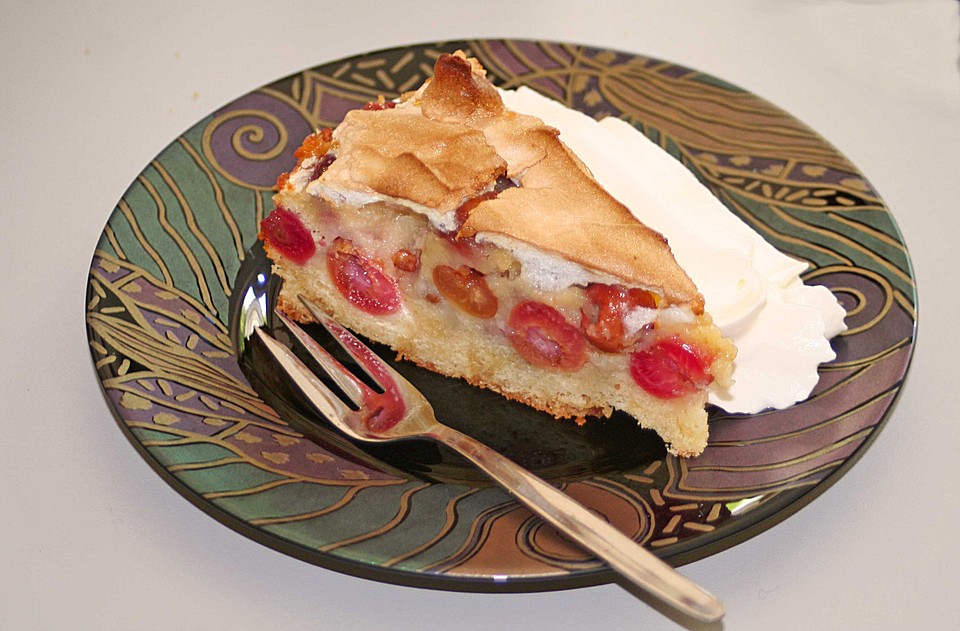 Kirschkuchen mit Baiser von feuervogel | Chefkoch.de
