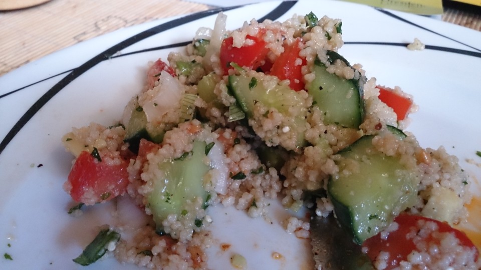 Couscous-Salat mit Gemüse und Minze von Happiness | Chefkoch.de