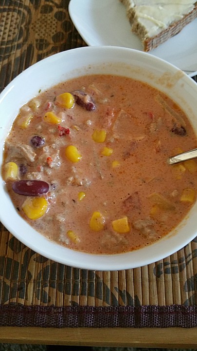 Käse-Hack-Suppe auf mexikanische Art von downhillcat | Chefkoch.de