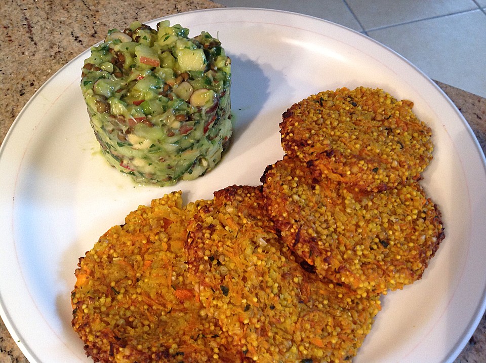 Linsensprossen-Avocado-Apfel-Salat mit Ingwer-Dressing von gloryous ...