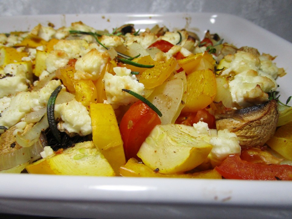 Schafskäse auf Gemüsebett von Minimouse66 | Chefkoch.de