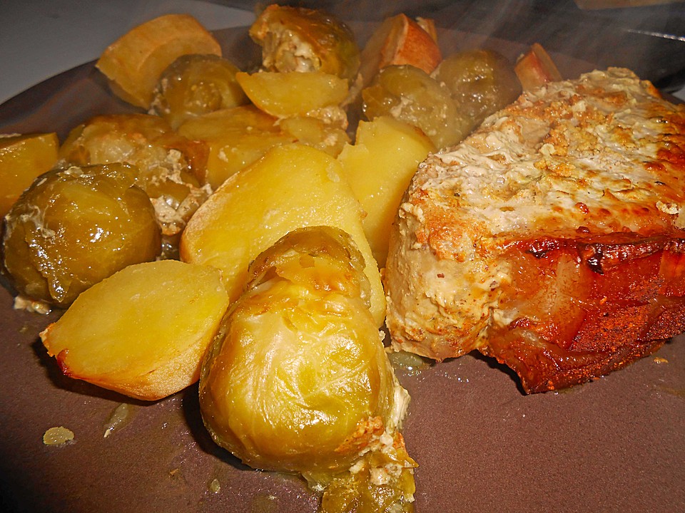 Schweinerücken auf dem Blech von nicituch | Chefkoch.de