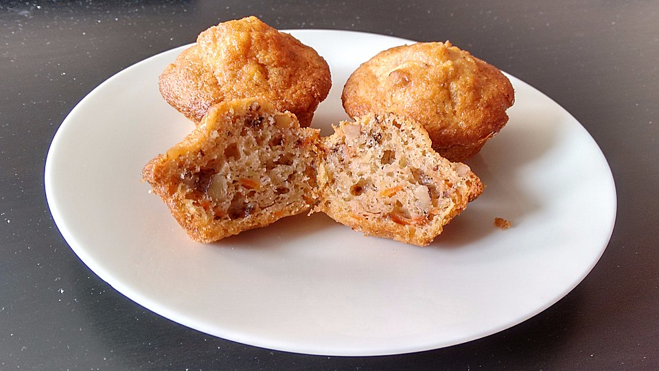 Apfel-Möhren-Kokos Muffins von sein_Gartenzwerg | Chefkoch.de