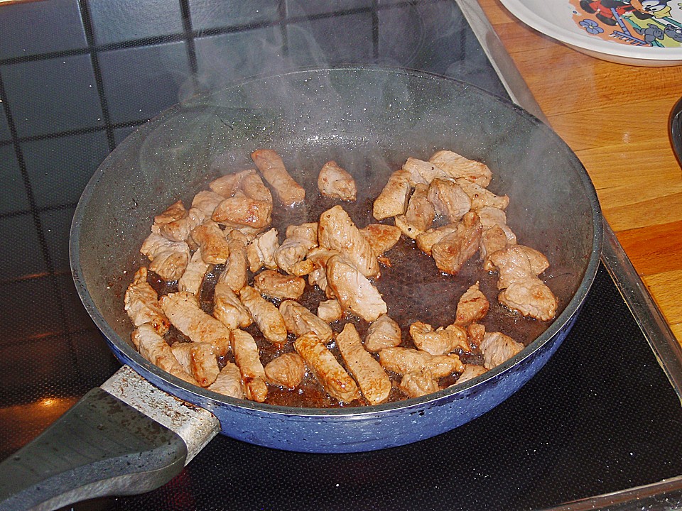 Schweinegeschnetzeltes in Bier - Senf - Soße von Icewoman | Chefkoch.de