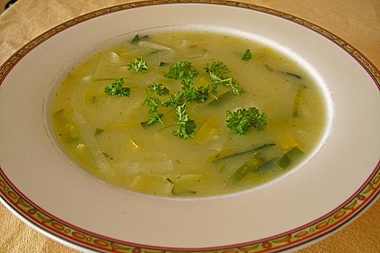 Kartoffel - Lauch - Suppe (Diät)