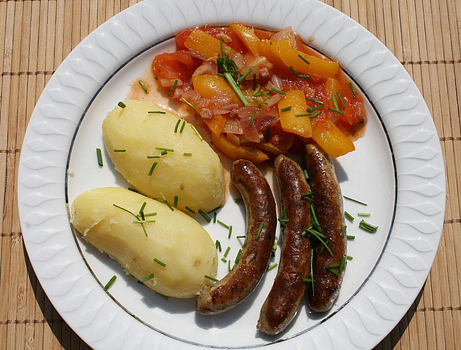 Paprika - Tomaten Gemüse von Gidia | Chefkoch.de