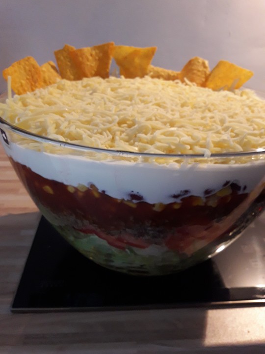 Mexikanischer Schichtsalat von sheepia | Chefkoch.de Mexikanischer Schichtsalat von sheepia | Chefkoch.de