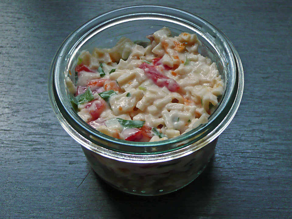 Surimi Salat mit Paprika und Krabben von schnuckel40 | Chefkoch.de