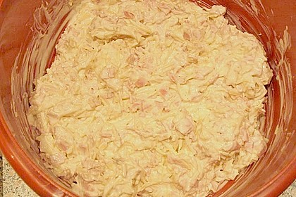Pikante Partybrötchen mit Creme fraiche 25