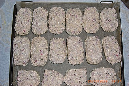 Pikante Partybrötchen mit Creme fraiche 32