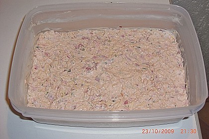 Pikante Partybrötchen mit Creme fraiche 31