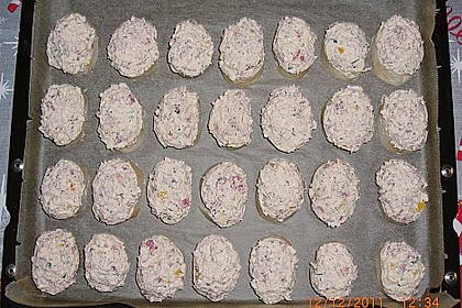 Pikante Partybrötchen mit Creme fraiche 7