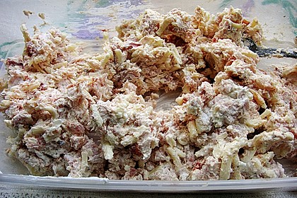 Pikante Partybrötchen mit Creme fraiche 24
