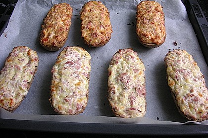 Pikante Partybrötchen mit Creme fraiche 9