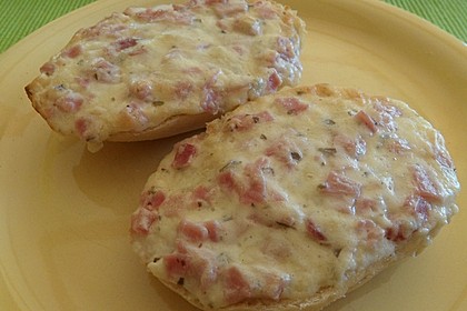 Pikante Partybrötchen mit Creme fraiche 16