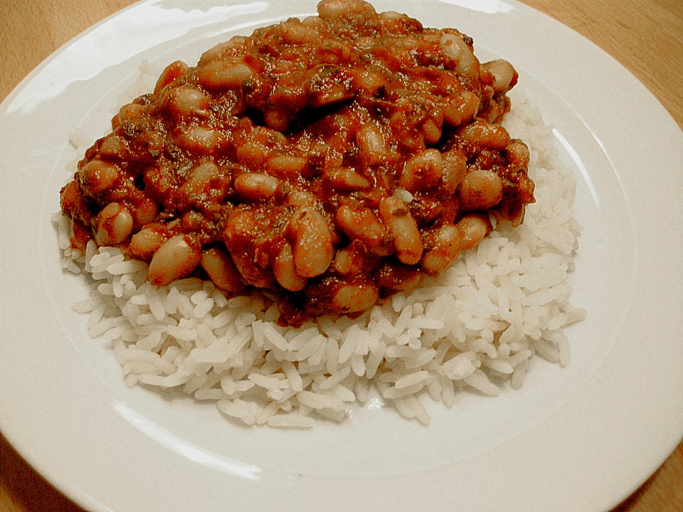 Weiße Bohnen mit Tomatensoße von angelika2603 | Chefkoch.de