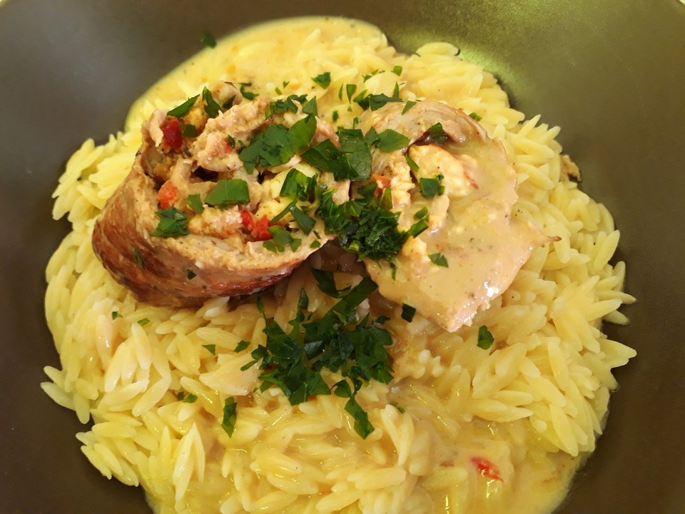 Griechische Schweinerouladen in Metaxa-Sahne-Soße von Boxerbaby ...