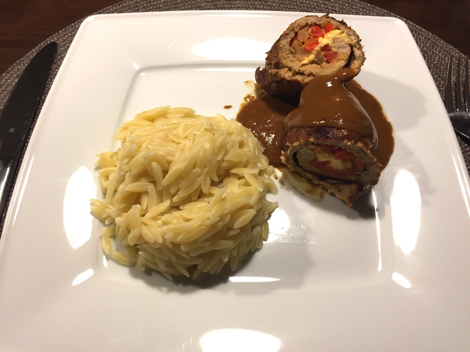Griechische Schweinerouladen in Metaxa-Sahne-Soße von Boxerbaby ...