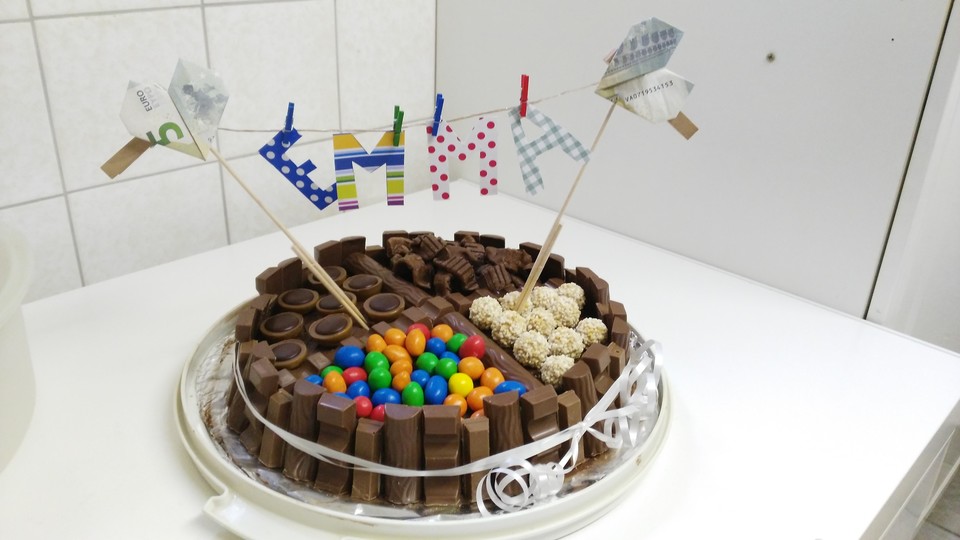 Candy Cake Ein Amerikanischer Kuchen Mit Süßigkeiten Von Tinacandycake Chefkochde 2550