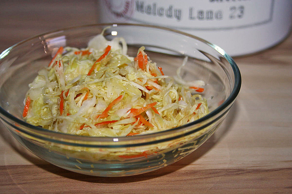 Krautsalat ohne Schickimicki von Thymiane Chefkoch.de