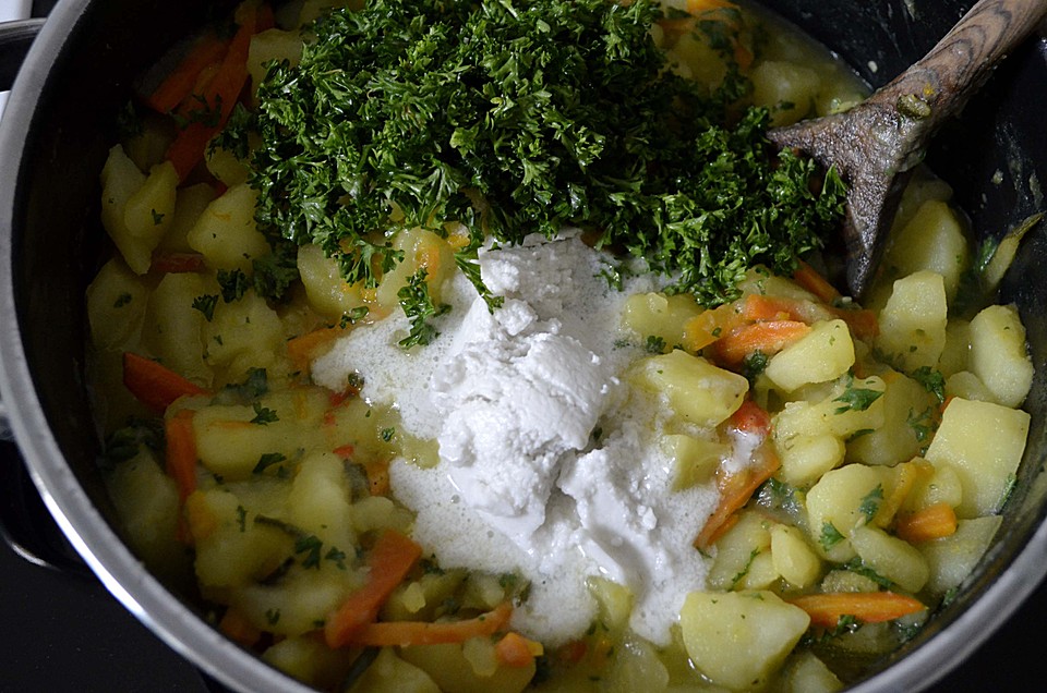 Kartoffeln mit Gemüse und Kokosmilch von Natnov | Chefkoch.de