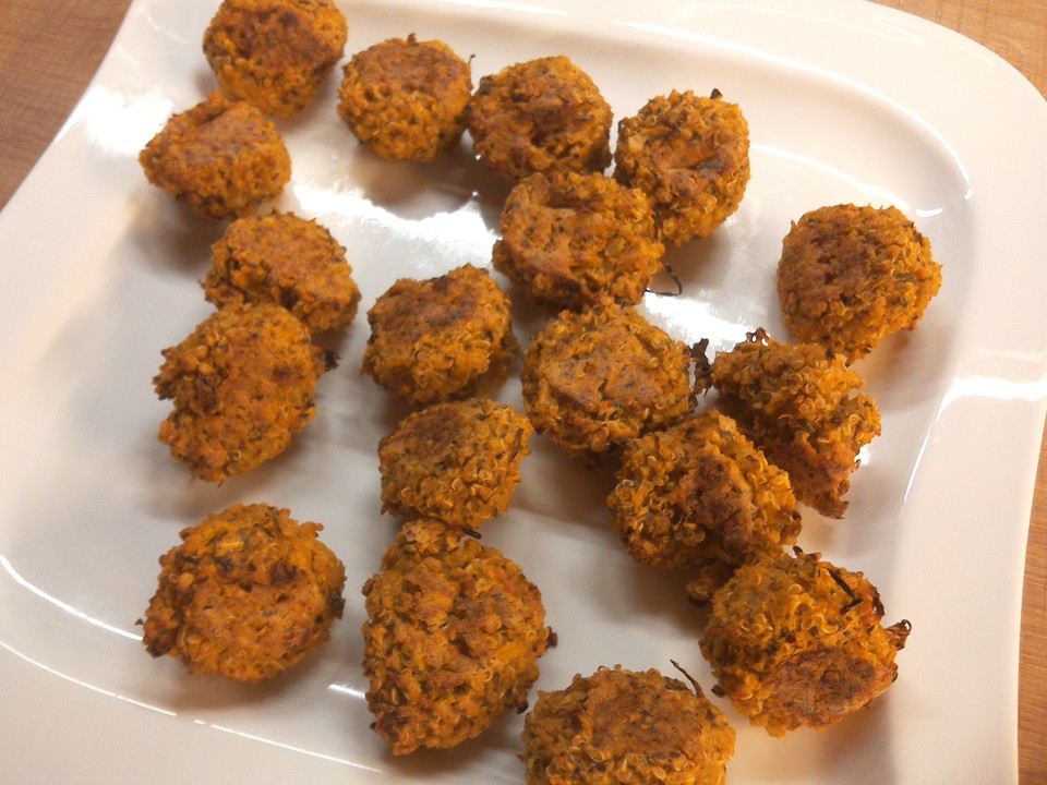 Vegane Quinoa-Kürbis-Bälle von Chez-Maman | Chefkoch.de