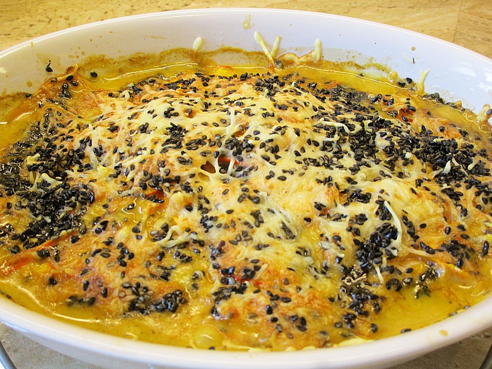 Kokos-Kürbis-Süßkartoffel-Gratin von Miss_Cappuccina | Chefkoch.de
