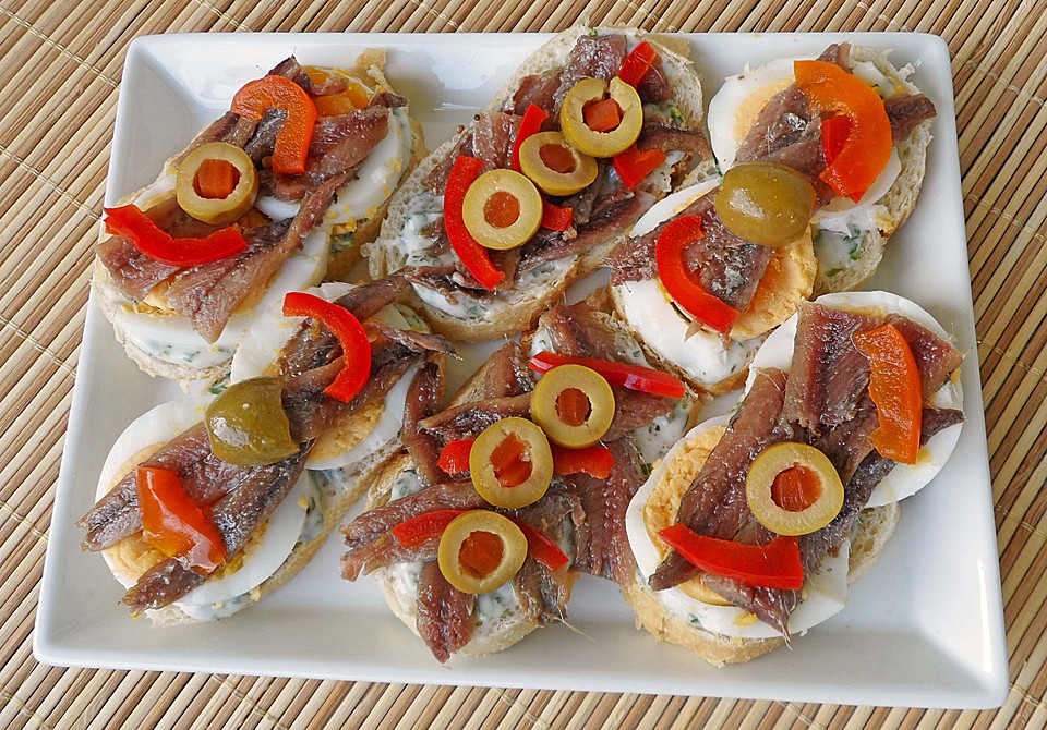 Anchovis-Häppchen von soja2010 | Chefkoch.de