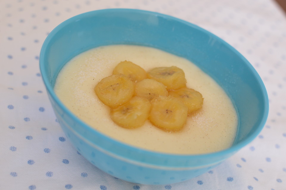 Grießbrei mit gebratener Banane von stormpike | Chefkoch.de