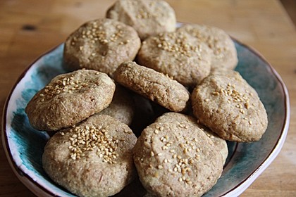Tahini-Mandel-Kekse aus Israel 6