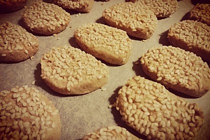 Tahini-Mandel-Kekse aus Israel 9