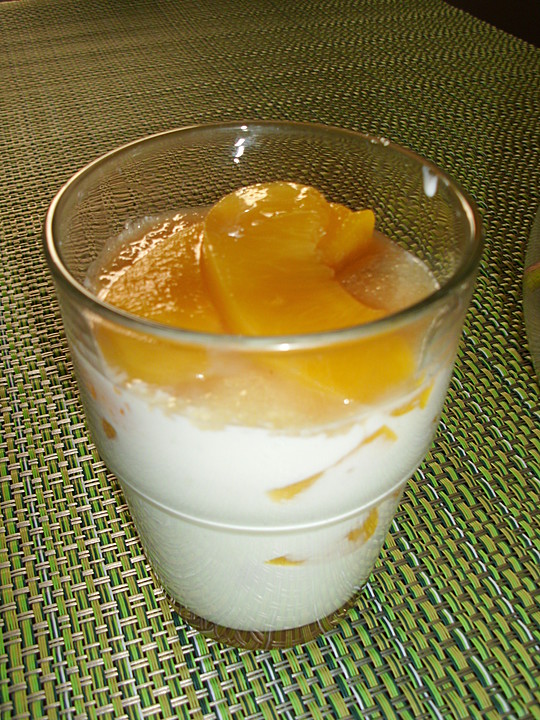 Pfirsich Joghurt Creme — Rezepte Suchen