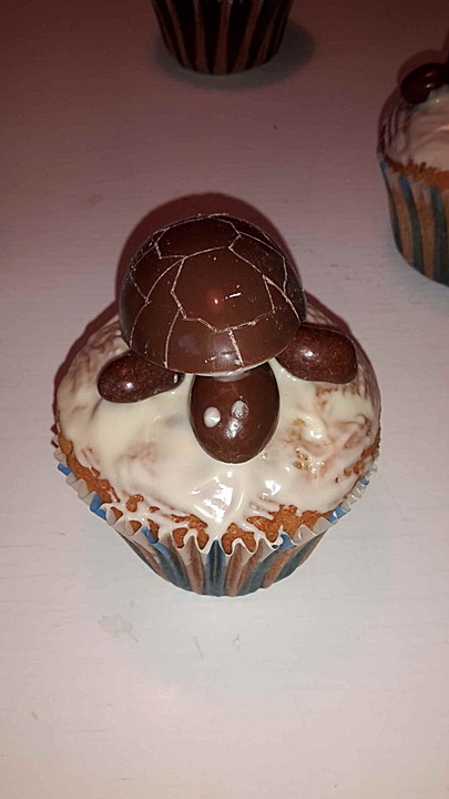 Schoko-Schildkröten-Muffins mit Ü-Eiern von neverland89 | Chefkoch.de